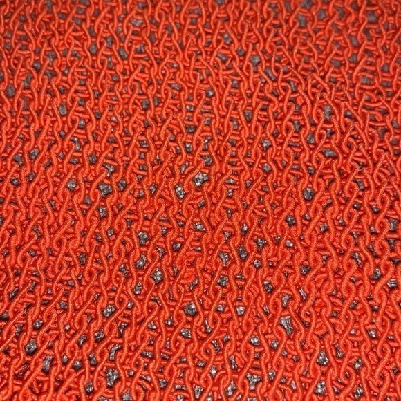 Trouve Orange Tan Mesh Crochet Dopamine Tunic Sweater Size XS - Picture 8 of 9